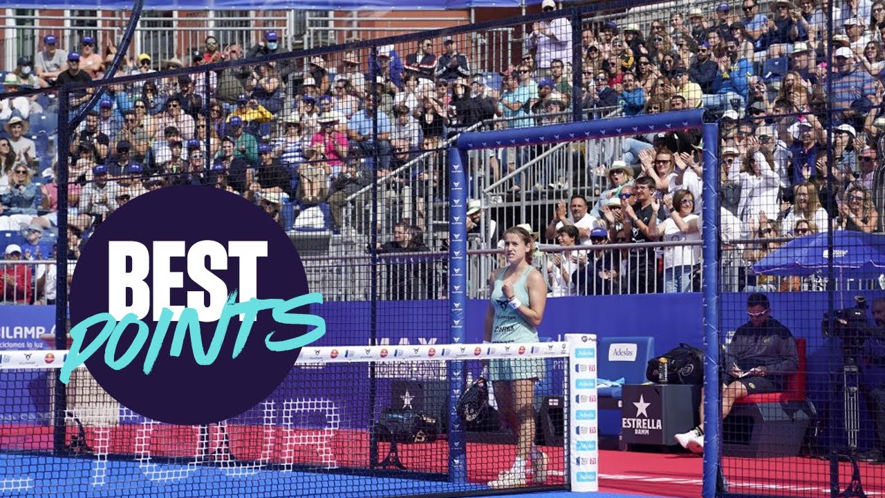 Les 3 meilleurs coups de Padel féminin du Master de Valladolid 2022