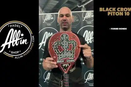 black crown piton 10: qu'est ce qui rend ce padel du