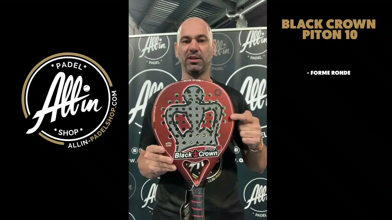 black crown piton 10: qu'est ce qui rend ce padel du