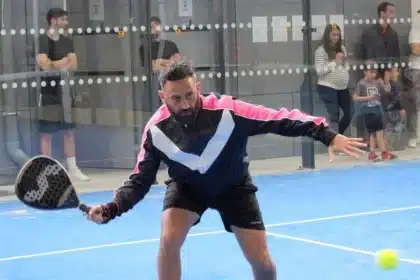 Cyril Hanouna en mode Padel : ©(Photo NR, Patrick Lecomte)