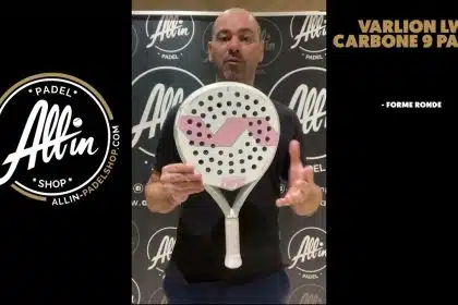 découvre la padel racket varlion lw carbone 9 pansy chez