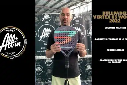 découvrez la bullpadel vertex 03 women 2022 chez all in