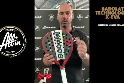 découvrez la technologie x eva de babolat chez all in padel