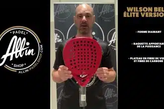 découvrez la wilson bela Élite v2: le must have du padel