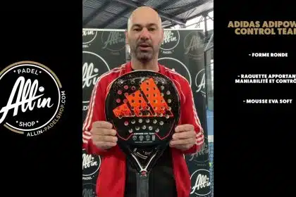 découvrez l'adidas adipower control team chez all in padel shop