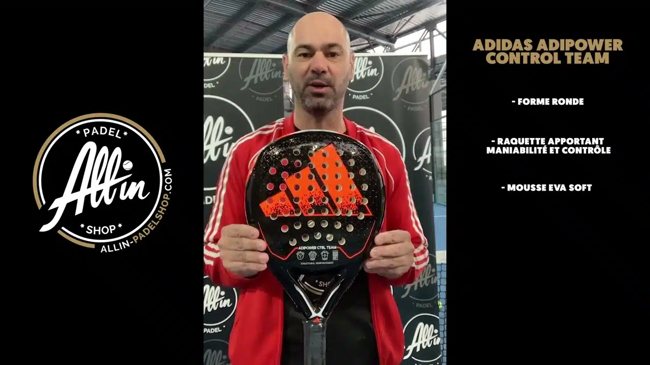 découvrez l'adidas adipower control team chez all in padel shop