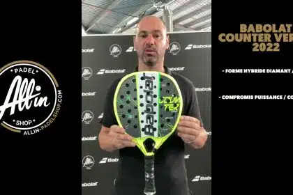 découvrez le babolat counter veron 2022 chez all in padel