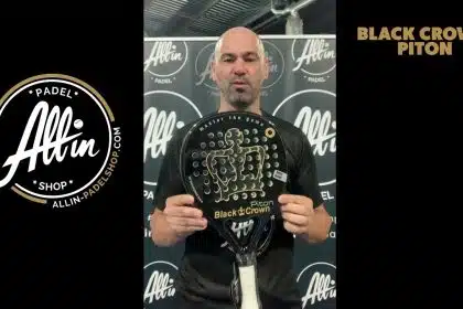 découvrez le black crown piton chez all in padel shop!