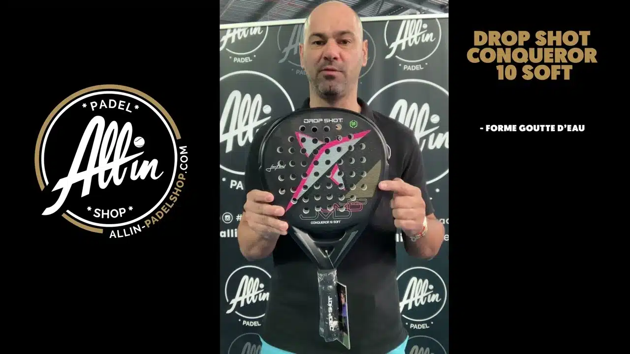 découvrez le drop shot conqueror 10 soft chez all in