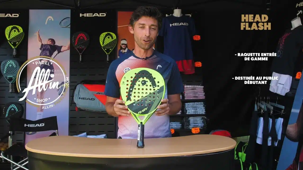 découvrez le head flash chez all in padel shop