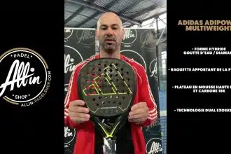 découvrez le multi poids adipower chez all in padel shop