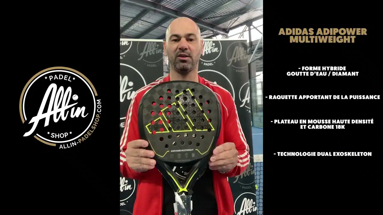 découvrez le multi poids adipower chez all in padel shop