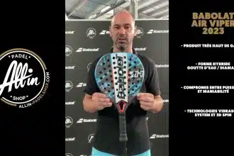 découvrez le nouveau babolat air viper 2023 chez all in