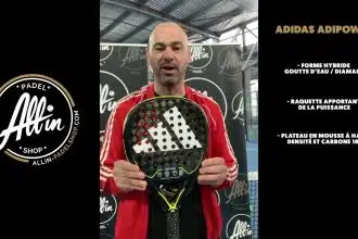 découvrez le padel avec adidas adipower chez all in padel