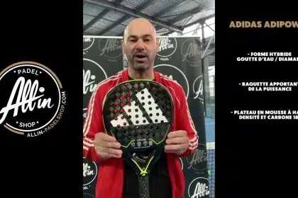 découvrez le padel avec adidas adipower chez all in padel