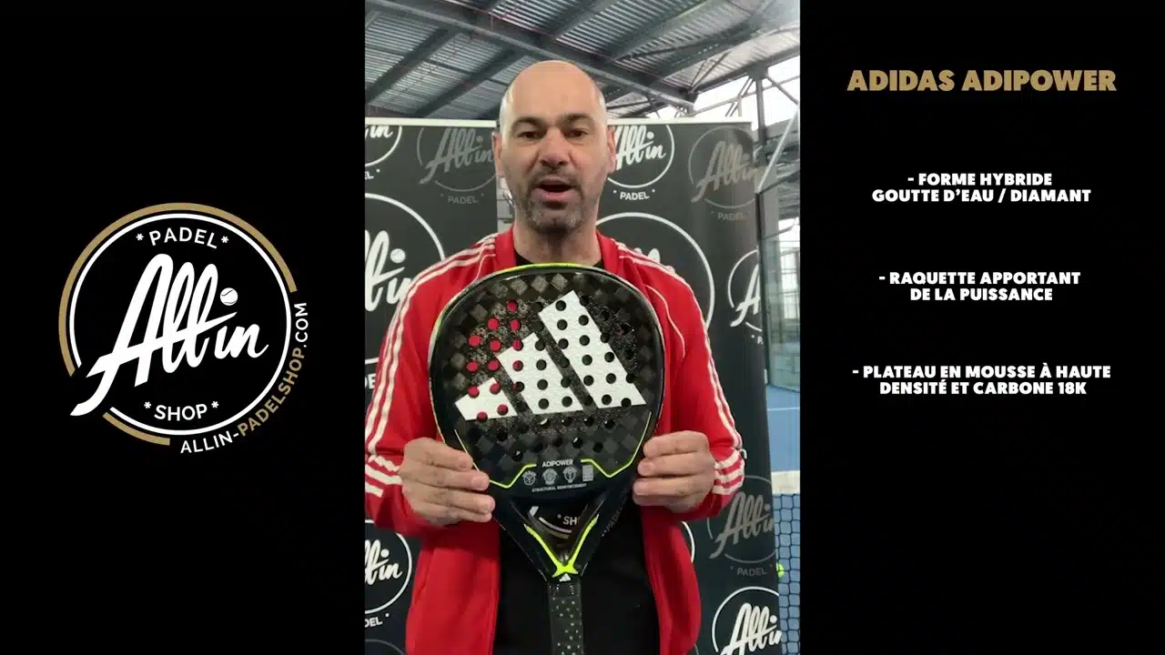 découvrez le padel avec adidas adipower chez all in padel