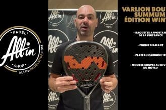 découvrez le padel avec la varlion bourne summum edition winter