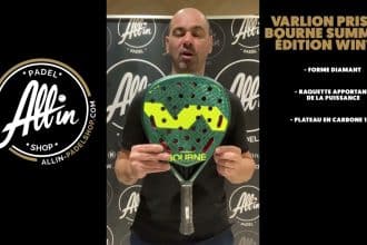 découvrez le padel avec la varlion prisma bourne summum edition