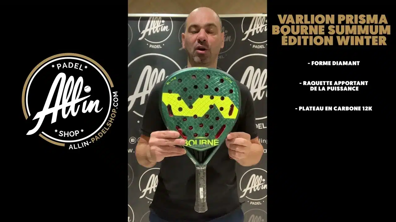 découvrez le padel avec la varlion prisma bourne summum edition