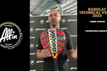 découvrez le padel avec le babolat technical veron 2023 du