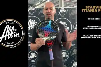 découvrez le padel de pro avec la starvie titania de