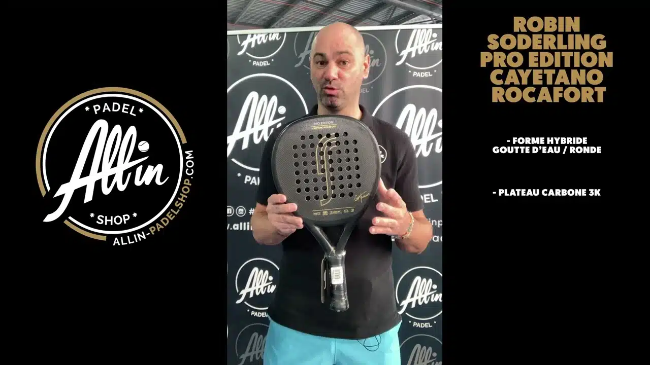 "découvrez le padel pro edition de robin soderling chez all