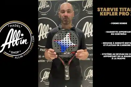 découvrez le padel: starvie titania kepler pro 2.0 chez all