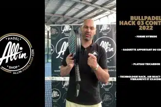 découvrez le secret du bullpadel hack 03 control 2022 chez