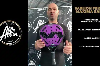 découvrez le varlion prisma maxima radio chez all in padel