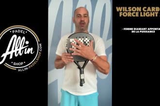 découvrez le wilson carbon force light 23: la nouveauté chez