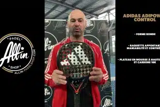 découvrez l'incroyable adidas adipower control à all in padel shop!