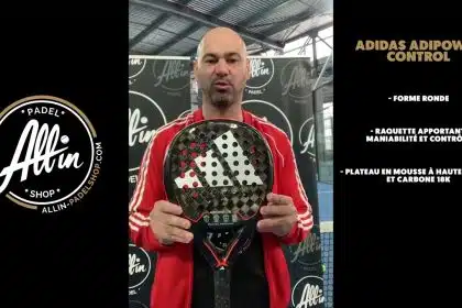 découvrez l'incroyable adidas adipower control à all in padel shop!