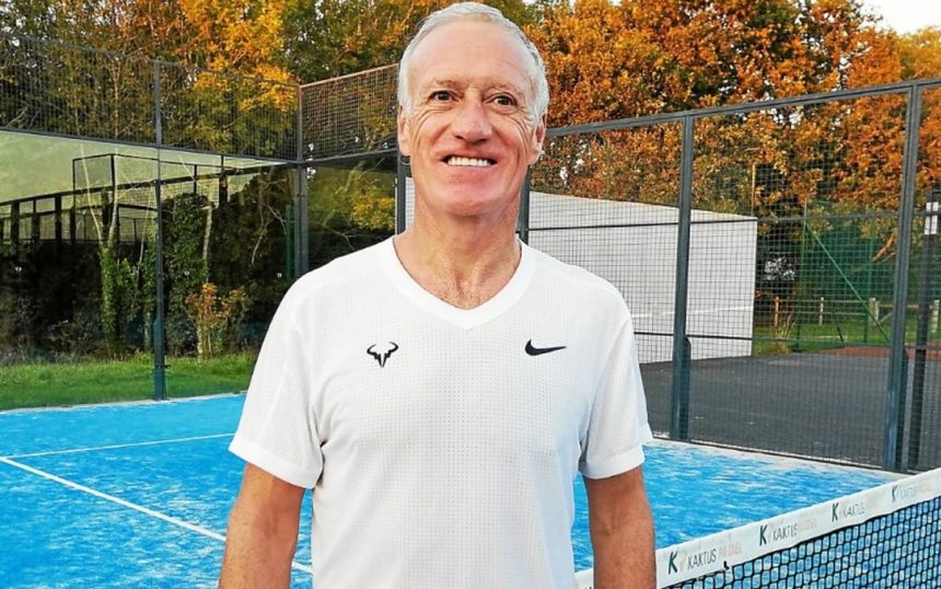 Didier Deschamps fan de Padel - Isabelle Calvez