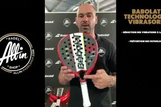 discover the babolat vibrasorb technology at all in padel shop