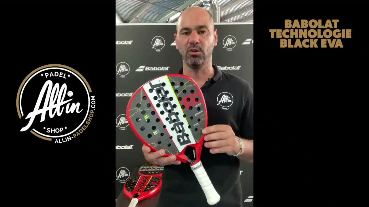 la technologie black eva de babolat débarque chez all in padel