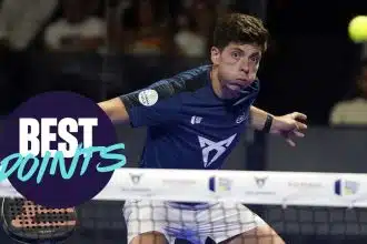 les 3 meilleurs points masculins au tournoi mondial de padel