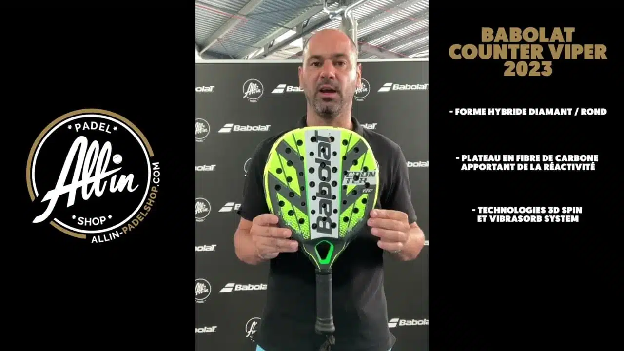 qu'est ce qui rend la babolat counter viper 2023 du all