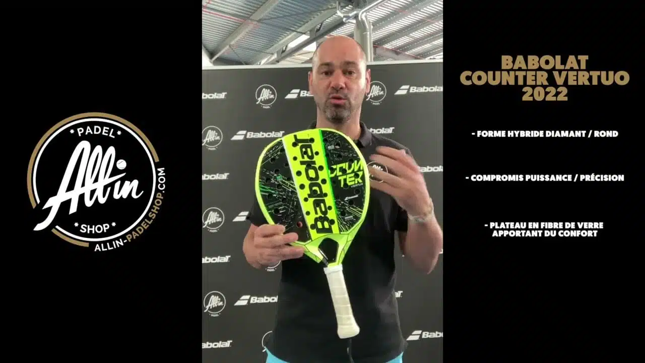 qu'est ce qui rend le babolat counter vertuo 2022 du shop