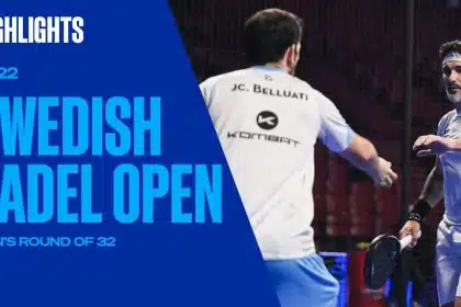 revivez le tour de 32 du swedish padel open 2022