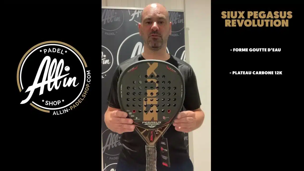 révolutionnez votre jeu avec siux pegasus chez all in padel