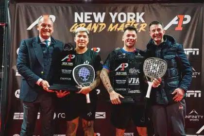 Tito Allemandi et Tolito Aguirre rois du Padel à New-York | A1P