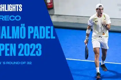 le 1er tour du spectaculaire open de padel areco malmö