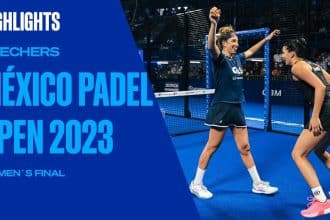 finale féminine explosive du padel open skechers mexico 2023: icardo/riera