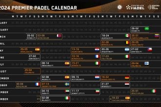 PREMIER PADEL ANNONCE LE CALENDRIER 2024